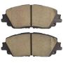 MPA 1003-2076C Quality-Built Black Series Ceramic Brake Pads w/ Hardware