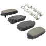 MPA 1003-2081C Quality-Built Black Series Ceramic Brake Pads w/ Hardware