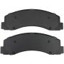 MPA 1003-2087C Quality-Built Black Series Ceramic Brake Pads w/ Hardware