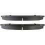 MPA 1003-2087C Quality-Built Black Series Ceramic Brake Pads w/ Hardware