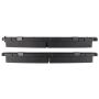MPA 1003-2089C Quality-Built Black Series Ceramic Brake Pads w/ Hardware