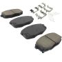 MPA 1003-2094C Quality-Built Black Series Ceramic Brake Pads w/ Hardware