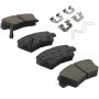 MPA 1003-2098C Quality-Built Black Series Ceramic Brake Pads w/ Hardware