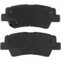 MPA 1003-2098C Quality-Built Black Series Ceramic Brake Pads w/ Hardware