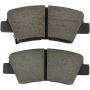 MPA 1003-2098C Quality-Built Black Series Ceramic Brake Pads w/ Hardware