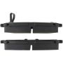 MPA 1003-2098C Quality-Built Black Series Ceramic Brake Pads w/ Hardware
