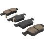 MPA 1003-2102C Quality-Built Black Series Ceramic Brake Pads w/ Hardware
