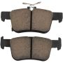 MPA 1003-2102C Quality-Built Black Series Ceramic Brake Pads w/ Hardware
