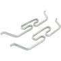 MPA 1003-2115C Quality-Built Black Series Ceramic Brake Pads w/ Hardware