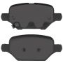 MPA 1003-2168C Quality-Built Black Series Ceramic Brake Pads w/ Hardware