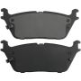 MPA 1003-2169C Quality-Built Black Series Ceramic Brake Pads w/ Hardware