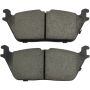 MPA 1003-2169C Quality-Built Black Series Ceramic Brake Pads w/ Hardware
