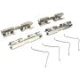 MPA 1003-2169C Quality-Built Black Series Ceramic Brake Pads w/ Hardware