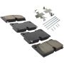 MPA 1003-2173C Quality-Built Black Series Ceramic Brake Pads w/ Hardware