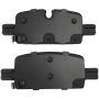 MPA 1003-2174C Quality-Built Black Series Ceramic Brake Pads w/ Hardware