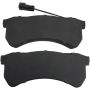 MPA 1003-2175M Quality-Built Black Series Semi-Metallic Brake Pads