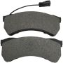 MPA 1003-2175M Quality-Built Black Series Semi-Metallic Brake Pads