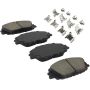 MPA 1003-2176C Quality-Built Black Series Ceramic Brake Pads w/ Hardware