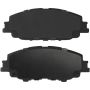 MPA 1003-2176C Quality-Built Black Series Ceramic Brake Pads w/ Hardware