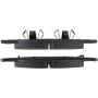 MPA 1003-2180C Quality-Built Black Series Ceramic Brake Pads w/ Hardware