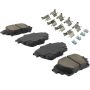 MPA 1003-2183C Quality-Built Black Series Ceramic Brake Pads w/ Hardware