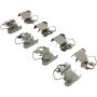 MPA 1003-2185C Quality-Built Black Series Ceramic Brake Pads