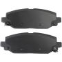MPA 1003-2186C Quality-Built Black Series Ceramic Brake Pads w/ Hardware