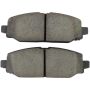 MPA 1003-2186C Quality-Built Black Series Ceramic Brake Pads w/ Hardware