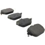 MPA 1003-2193M Quality-Built Black Series Semi-Metallic Brake Pads