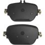 MPA 1003-2193M Quality-Built Black Series Semi-Metallic Brake Pads
