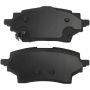 MPA 1003-2202C Quality-Built Black Series Ceramic Brake Pads w/ Hardware