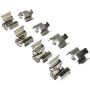 MPA 1003-2202C Quality-Built Black Series Ceramic Brake Pads w/ Hardware