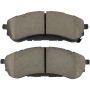 MPA 1003-2208C Quality-Built Black Series Ceramic Brake Pads w/ Hardware