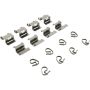 MPA 1003-2208C Quality-Built Black Series Ceramic Brake Pads w/ Hardware