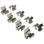 MPA 1003-2210C Quality-Built Black Series Ceramic Brake Pads w/ Hardware