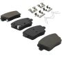 MPA 1003-2212M Quality-Built Black Series Semi-Metallic Brake Pads w/ Hardware