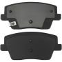 MPA 1003-2212M Quality-Built Black Series Semi-Metallic Brake Pads w/ Hardware