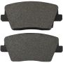 MPA 1003-2212M Quality-Built Black Series Semi-Metallic Brake Pads w/ Hardware
