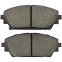 MPA 1003-2218C Quality-Built Black Series Ceramic Brake Pads w/ Hardware