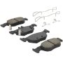 MPA 1003-2219C Quality-Built Black Series Ceramic Brake Pads w/ Hardware