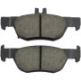 MPA 1003-2219C Quality-Built Black Series Ceramic Brake Pads w/ Hardware