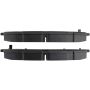 MPA 1003-2225M Quality-Built Black Series Semi-Metallic Brake Pads w/ Hardware