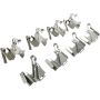MPA 1003-2230C Quality-Built Black Series Ceramic Brake Pads w/ Hardware