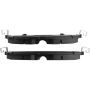 MPA 1003-2230C Quality-Built Black Series Ceramic Brake Pads w/ Hardware