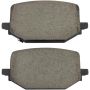 MPA 1003-2231C Quality-Built Black Series Ceramic Brake Pads w/ Hardware