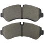 MPA 1003-2236M Quality-Built Black Series Semi-Metallic Brake Pads w/ Hardware