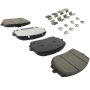 MPA 1003-2237C Quality-Built Black Series Ceramic Brake Pads w/ Hardware