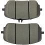 MPA 1003-2237C Quality-Built Black Series Ceramic Brake Pads w/ Hardware