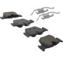 MPA 1003-2240M Quality-Built Black Series Semi-Metallic Brake Pads