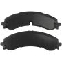 MPA 1003-2250M Quality-Built Black Series Semi-Metallic Brake Pads w/ Hardware